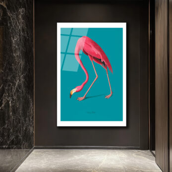 Zarif Pembe Flamingo Cam Tablo: Modern Evlere Tropikal Dokunuş - Glazella Zarif Pembe Flamingo Cam Tablo: Modern Evlere Tropikal Dokunuş - Glazella