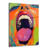 Enerjik İfade: Renkli Pop Art Cam Tablo - Glazella Enerjik İfade: Renkli Pop Art Cam Tablo - Glazella
