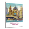 Melbourne Flinders Street İstasyonu Cam Tablo: Şehrin Kalbi Evinizde - Glazella Melbourne Flinders Street İstasyonu Cam Tablo: Şehrin Kalbi Evinizde - Glazella