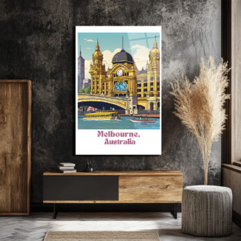 Melbourne Flinders Street İstasyonu Cam Tablo: Şehrin Kalbi Evinizde - Glazella Melbourne Flinders Street İstasyonu Cam Tablo: Şehrin Kalbi Evinizde - Glazella