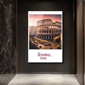 Roma Kolezyum Günbatımı Cam Tablo - Tarihi Dokunuşla Modern Duvar Sanatı - Glazella Roma Kolezyum Günbatımı Cam Tablo - Tarihi Dokunuşla Modern Duvar Sanatı - Glazella