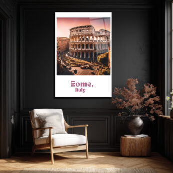 Roma Kolezyum Günbatımı Cam Tablo - Tarihi Dokunuşla Modern Duvar Sanatı - Glazella Roma Kolezyum Günbatımı Cam Tablo - Tarihi Dokunuşla Modern Duvar Sanatı - Glazella