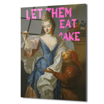 Marie Antoinette'den Asi Dokunuş: Let Them Eat Cake Cam Tablo - Glazella Marie Antoinette'den Asi Dokunuş: Let Them Eat Cake Cam Tablo - Glazella
