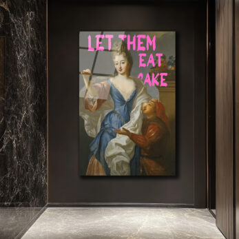 Marie Antoinette'den Asi Dokunuş: Let Them Eat Cake Cam Tablo - Glazella Marie Antoinette'den Asi Dokunuş: Let Them Eat Cake Cam Tablo - Glazella