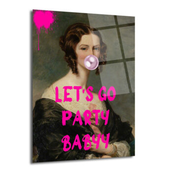 Asi Ruh 'Let's Go Party Babyy' Cam Tablo - Glazella