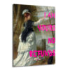 I Am Yours No Refunds Romantik Pop Art Cam Tablo - Glazella