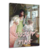Gossip Time Vintage Sanatsal Cam Tablo - Neşeli Duvar Dekoru - Glazella