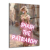 Smash The Patriarchy Neon Feminist Sanat Cam Tablo - Glazella Smash The Patriarchy Neon Feminist Sanat Cam Tablo - Glazella
