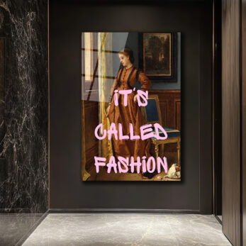 It's Called Fashion Klasik ve Modern Sanat Harmanı Cam Tablo - Glazella It's Called Fashion Klasik ve Modern Sanat Harmanı Cam Tablo - Glazella
