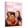 Girls Night Out: Sanat İkonları Selfie'de Cam Tablo - Glazella