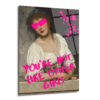 You're Not Like Other Girls Mesajlı Asi Klasik Cam Tablo - Glazella You're Not Like Other Girls Mesajlı Asi Klasik Cam Tablo - Glazella