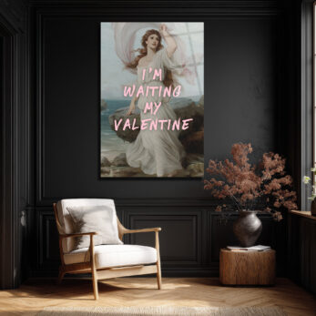 Romantik Valentine Bekleyişi Cam Tablo - Aşkın Zarafeti - Glazella Romantik Valentine Bekleyişi Cam Tablo - Aşkın Zarafeti - Glazella
